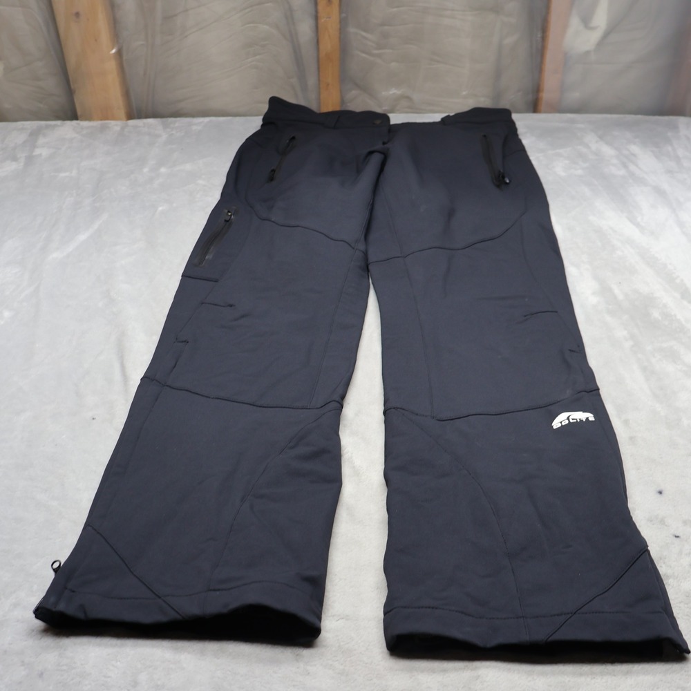 GoLite Snow Pants Women Large‎ Black Rain Wind Ski Winter Performance Wind 34x30